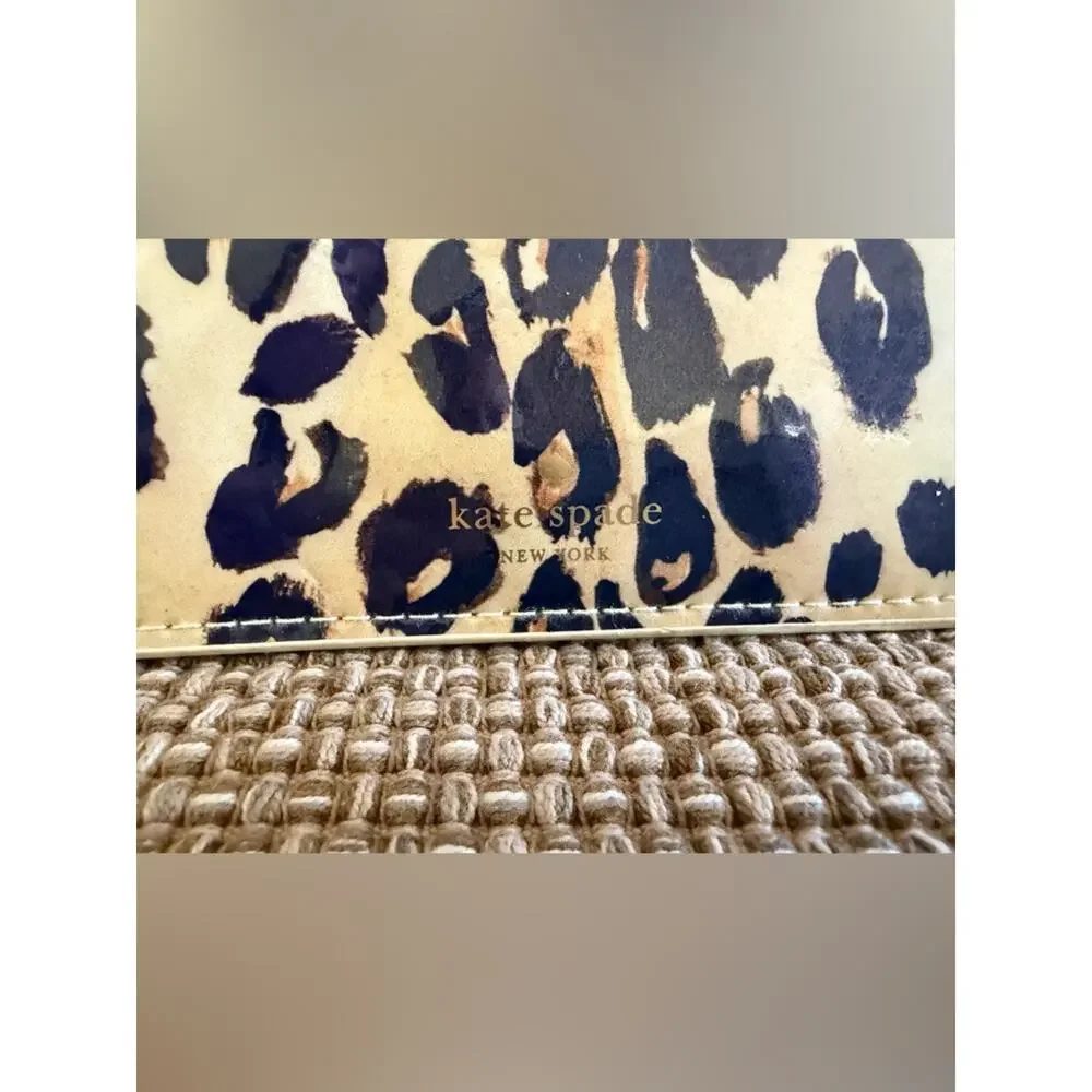Kate Spade Leopard print Pencil Pouch
